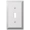 Amerelle Amerelle Century Polished Chrome 1 gang Stamped Steel Toggle Wall Plate 1 pk 161T - alternate 2